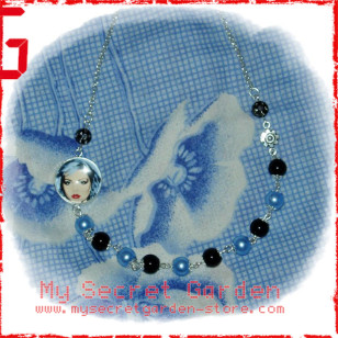 Blondie Debby Harry Cabochon Necklace 